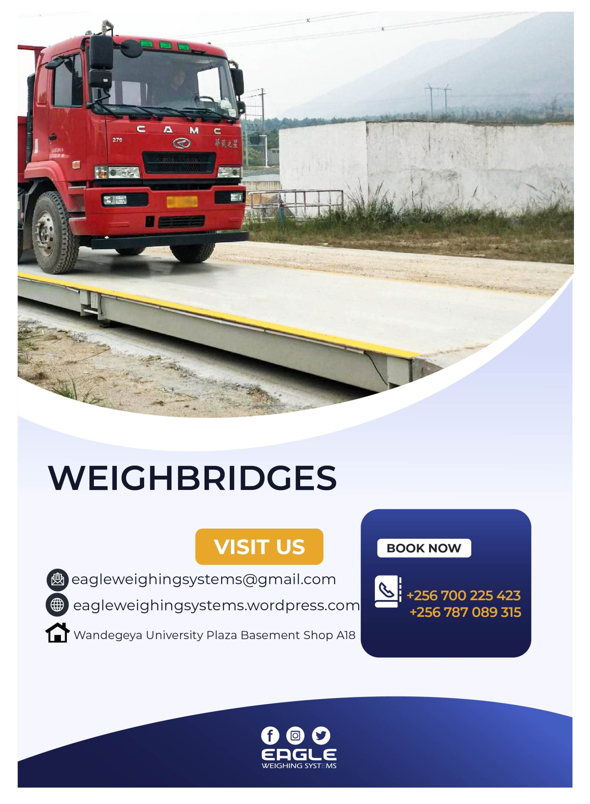 Weighbridge Supplier In Uganda
