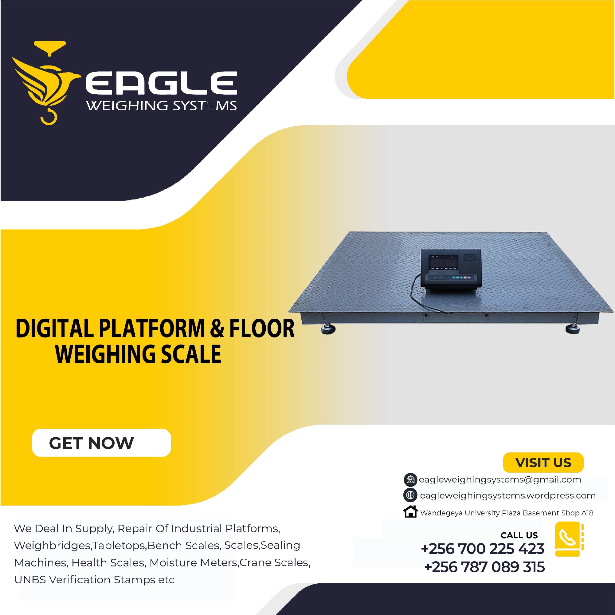 Heavy-duty Platform Weighing Scales