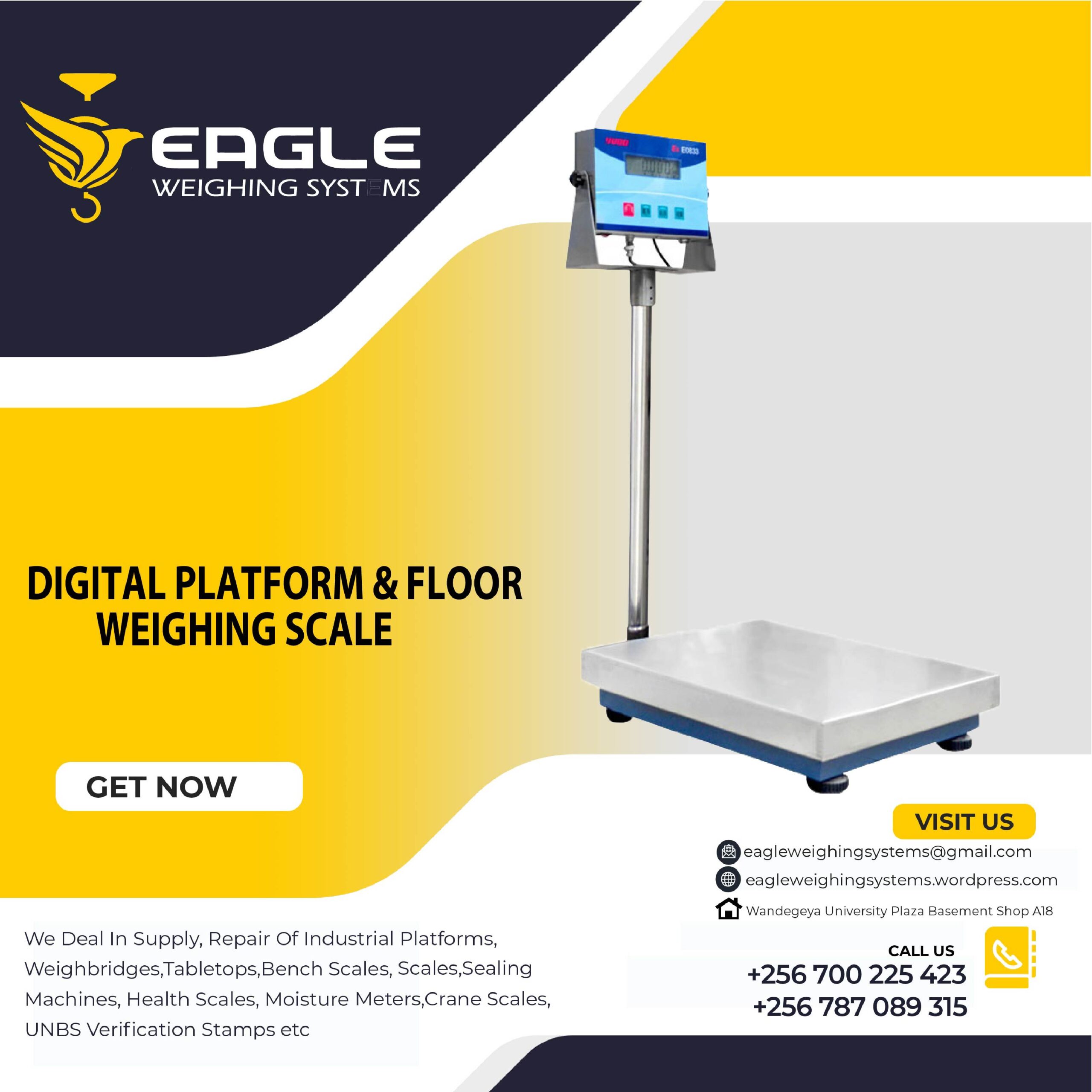 Portable Platform Weighing scales