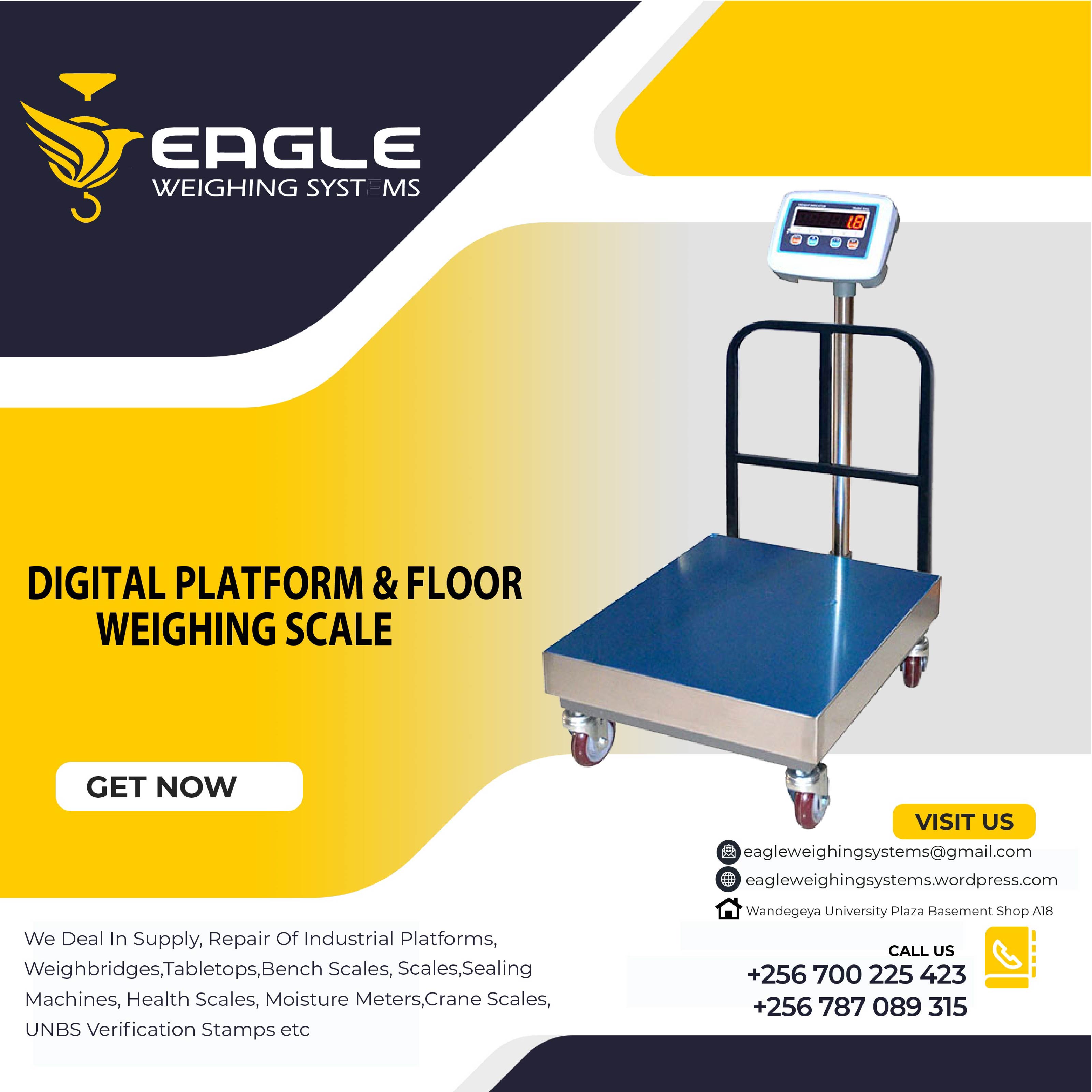 Digital Platform Weighing Scales
